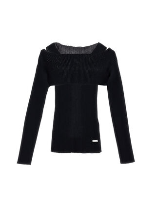 Knit tank top and crop top set