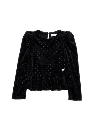 Top con gala e dettagli