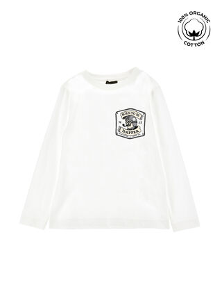 Dapper print organic cotton T-shirt