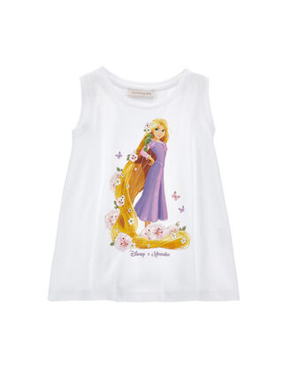 Rapunzel sleeveless maxi T-shirt