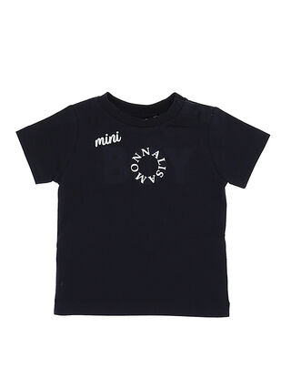 Jersey T-shirt with boy print