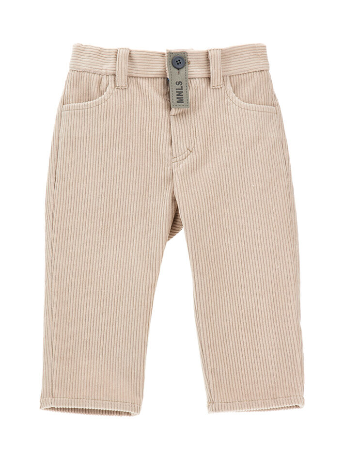 Monnalisa Bambino Abbigliamento Pantaloni e jeans Pantaloni Pantaloni in velluto Pantaloni velluto tasconi 