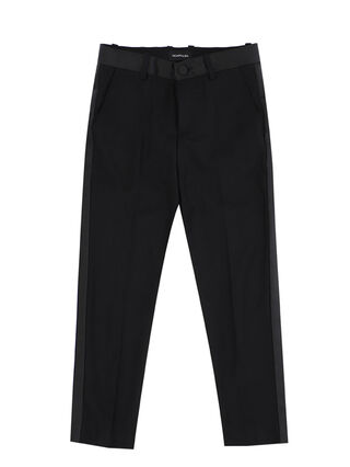Classic trousers with satin bands