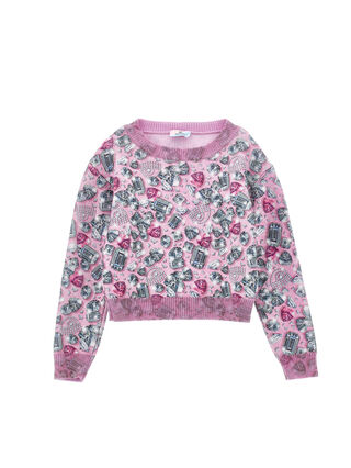 CF Diamonds wool blend pullover