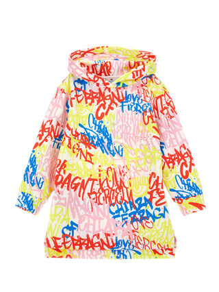 CF Graffiti hooded dress