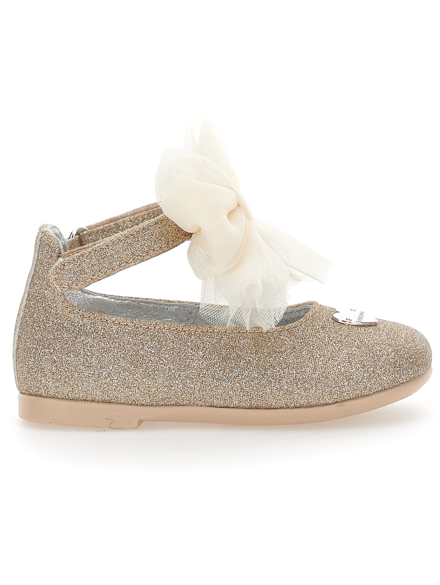 Ballerine glitter con fiocchi bambina Monnalisa Italia