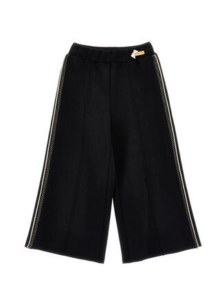 Брюки из неопренового жаккарда