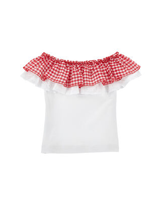 T-shirt jersey vichy