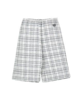 Houndstooth palazzo trousers