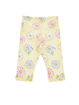 Jersey daisy leggings