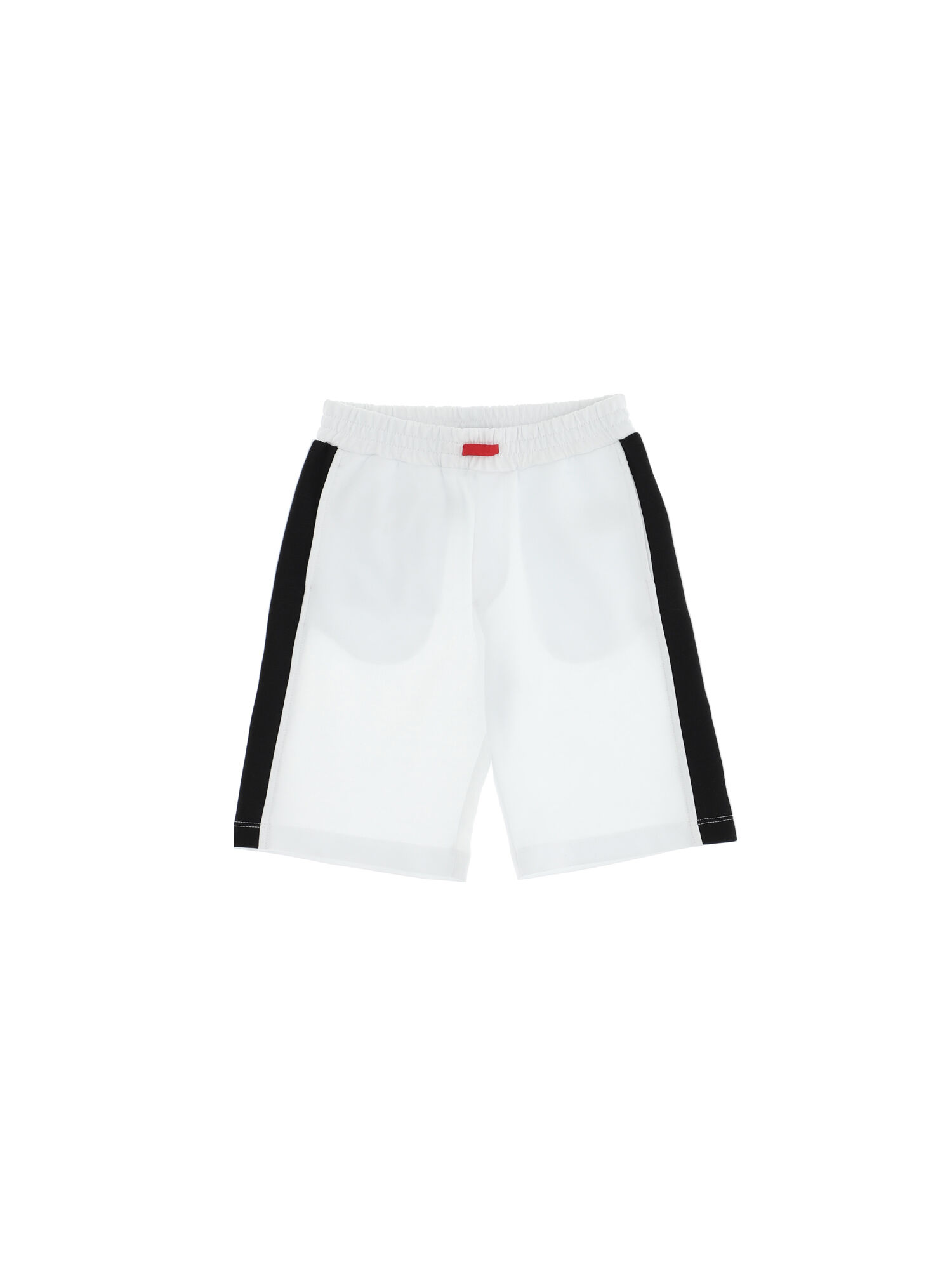 Fleece Bermuda shorts with bands Monnalisa Boys Clothing Shorts Bermudas 