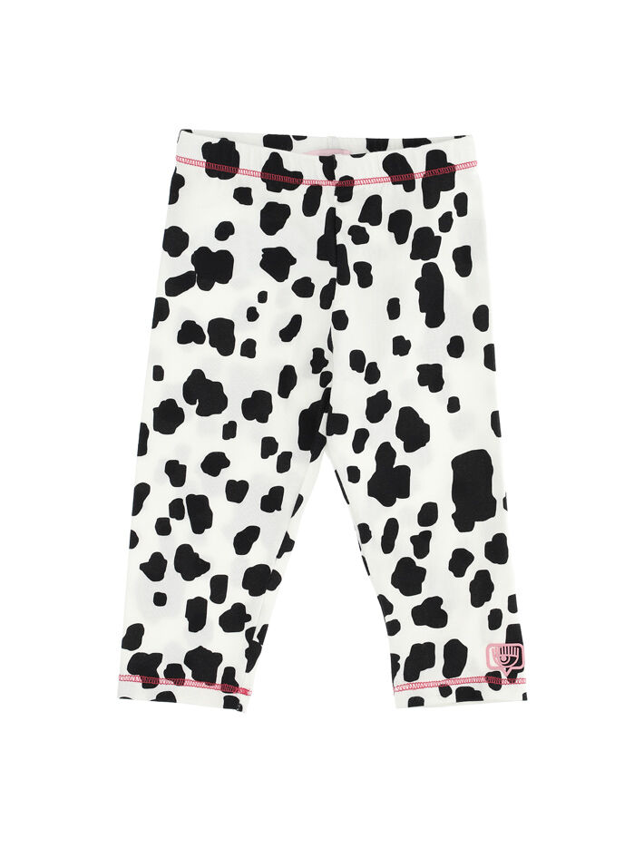 Monnalisa Girls Clothing Pants Sweatpants CF Dalmatian Eyelike Joggers 