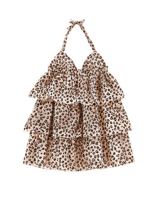 Muslin animal sundress