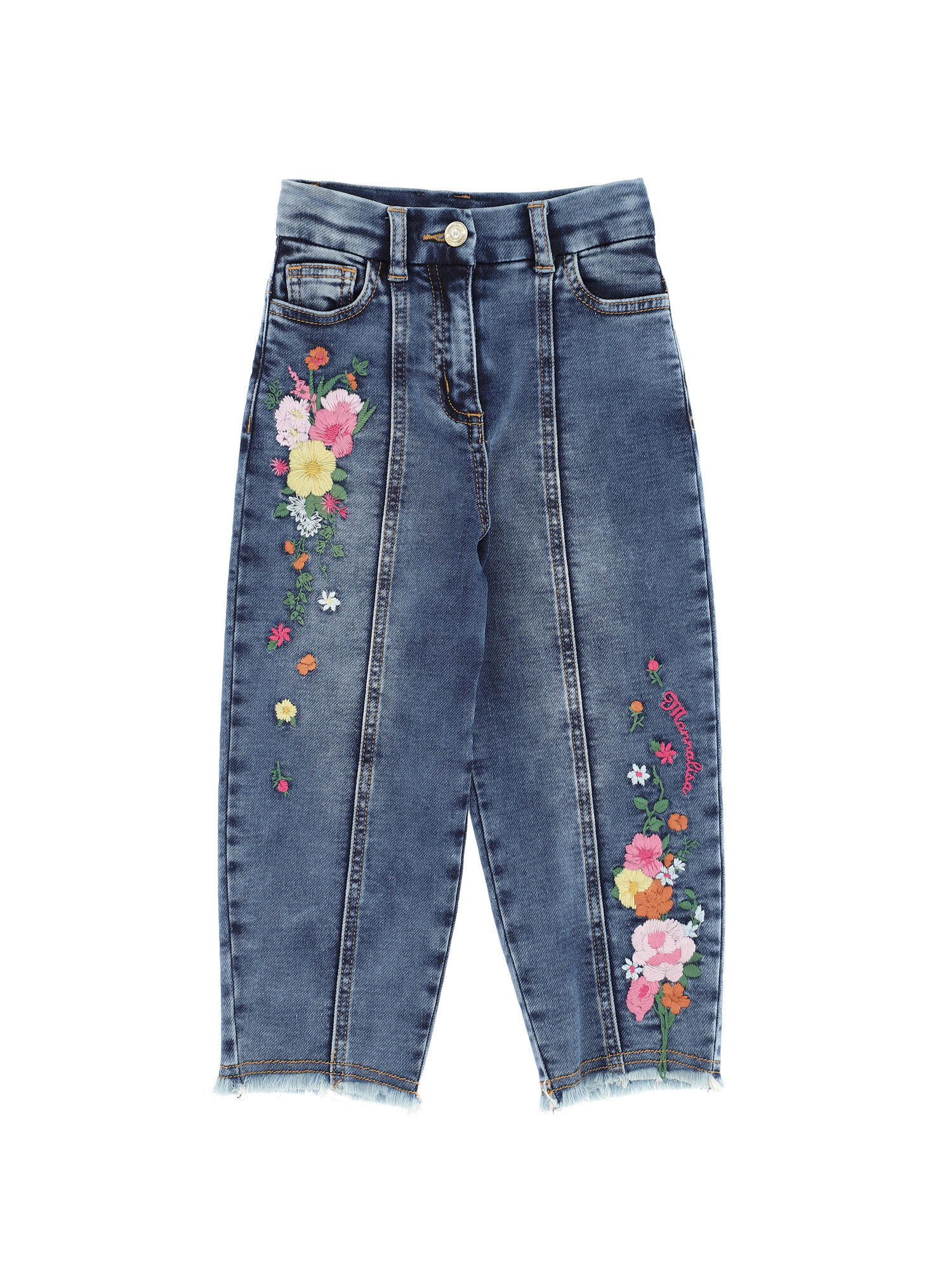 Embroidered 2025 denim jeans
