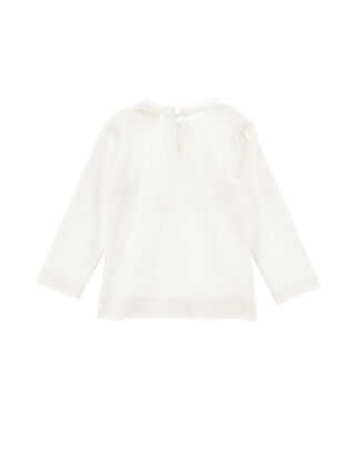 Хлопковая футболка со стразами «Дамбо»