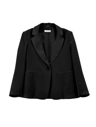 Элегантный атласный жакет