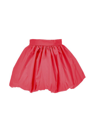 Puffball taffeta skirt