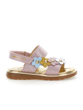 Sandales à brides marguerites