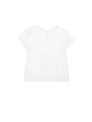 T-shirt jersey with bouquet print