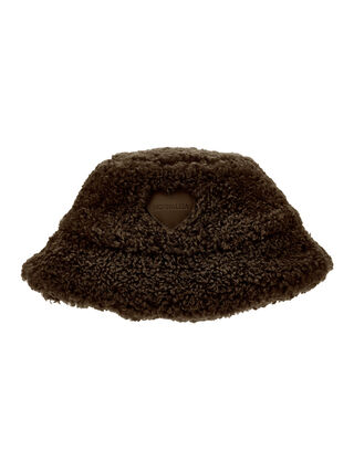 Plush bucket hat