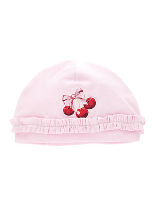 Embroidered cotton hat