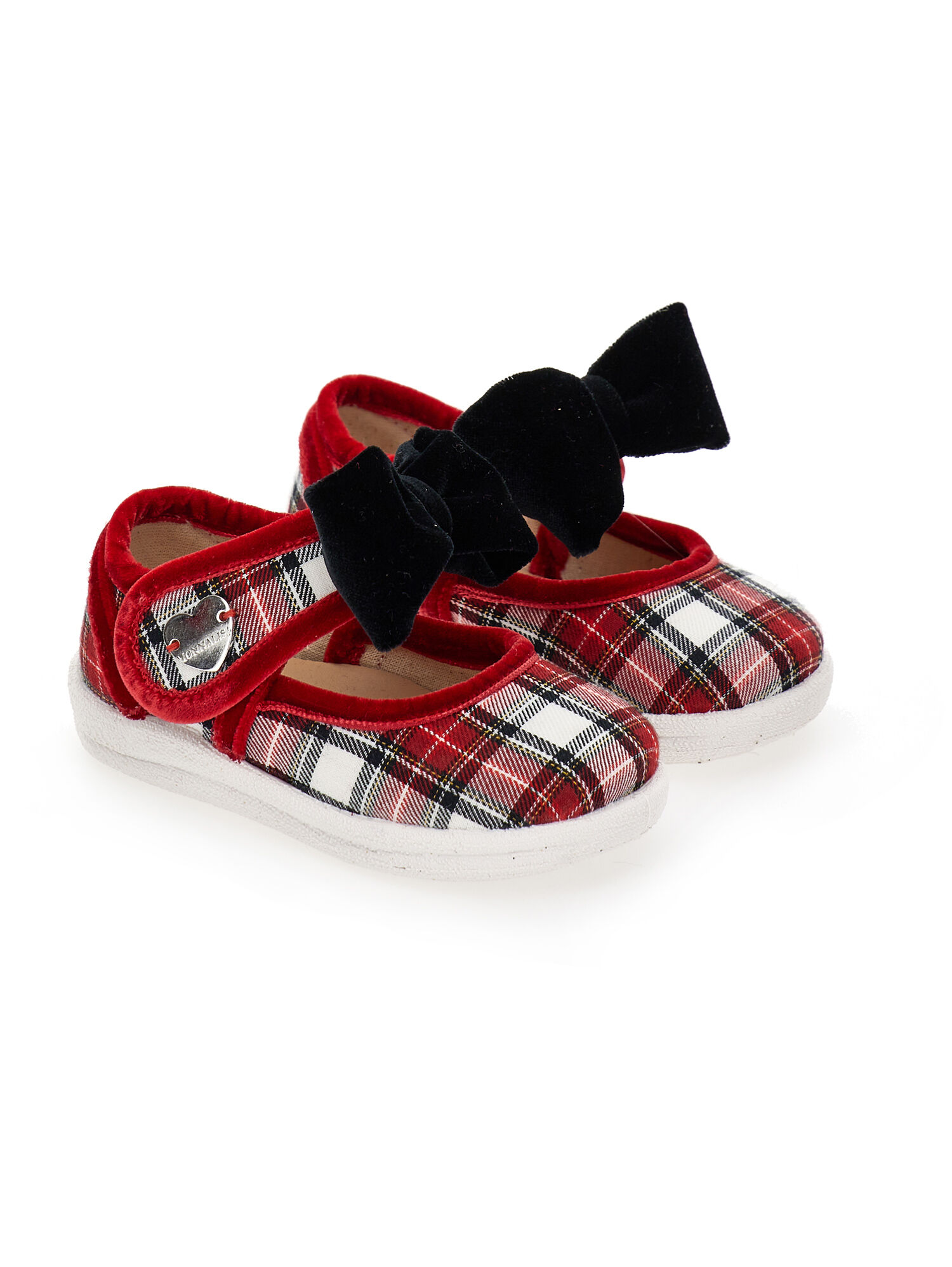 Red plaid ballet flats new arrivals