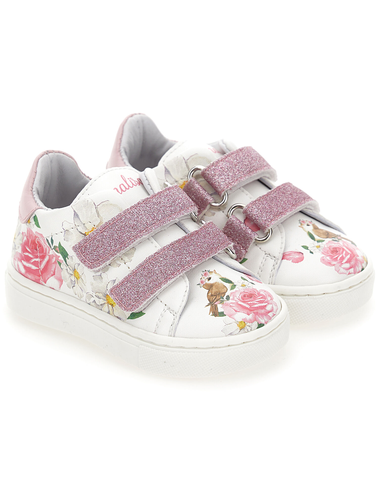 Floral print sneakers girl | Monnalisa United States