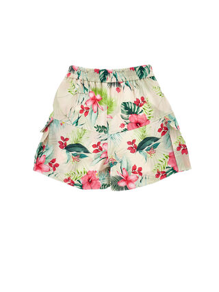 Shorts cady stampa jungle