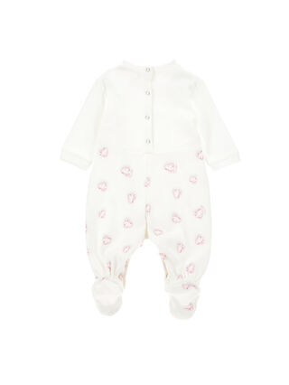 Crystal print high waist playsuit