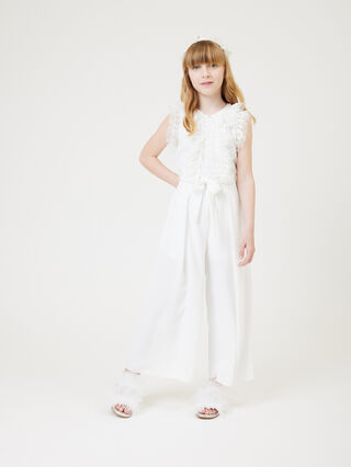 Elegant satin jumpsuit