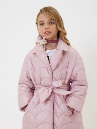 Oversize quilted coat