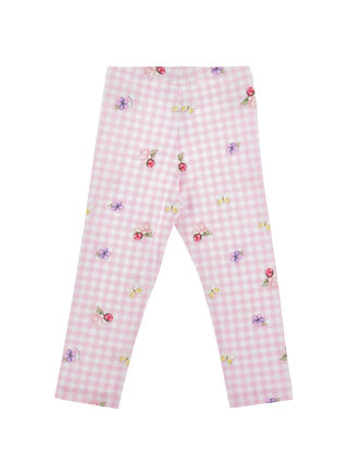 Леггинсы с цветочным узором