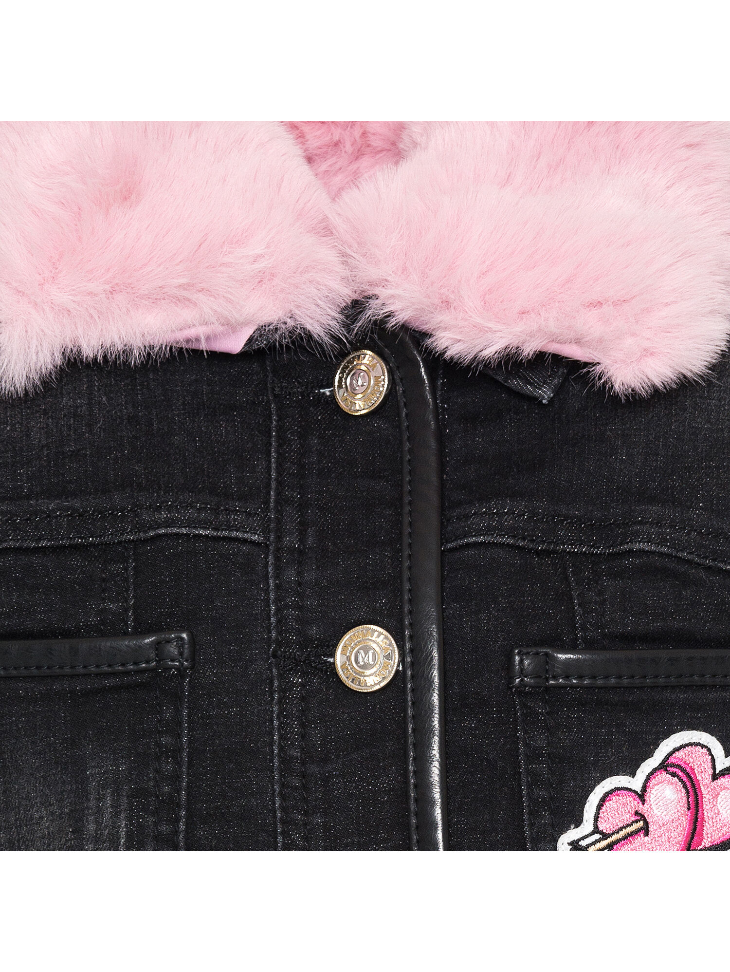 pink panther denim jacket