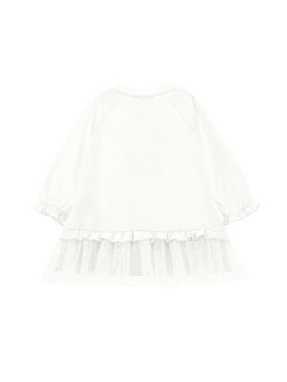 Low-waisted jersey dress