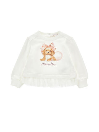 Monnalisa puppy sweatshirt