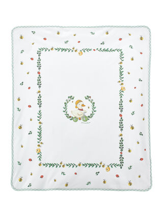 Baby blanket duckling print