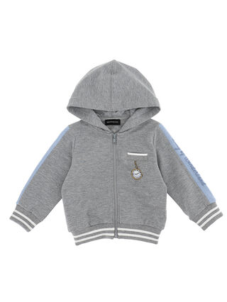 Striped cotton sweatshirt