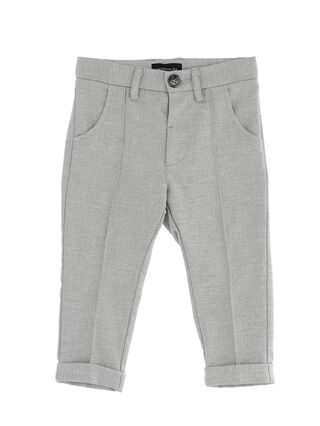 Soft herringbone pants