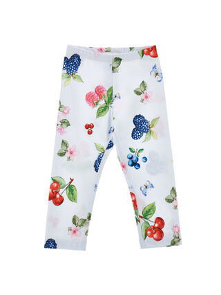 Fruit Print Jersey Leggings