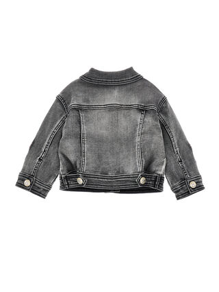Bestickte Jeansjacke