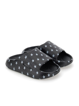 Chanclas con estampado de estrellas