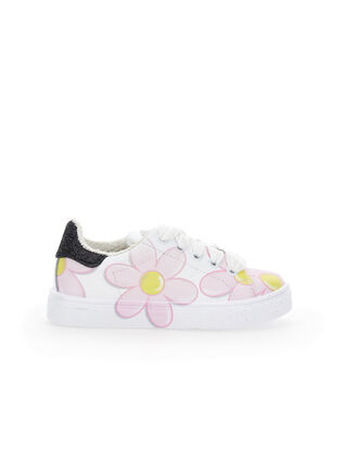 Bicast daisy tennis shoes