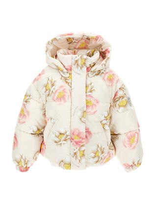 Printed jacket with recycled Comfortemp® padding