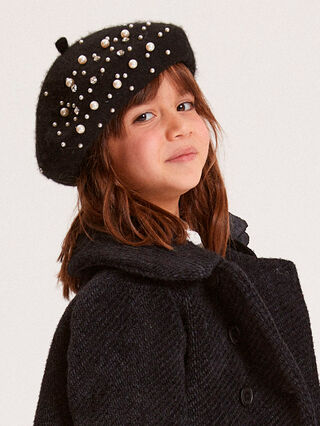 Basque avec perles et strass