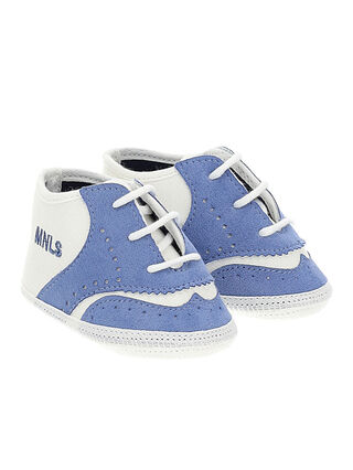 Кожаные туфли с логотипом