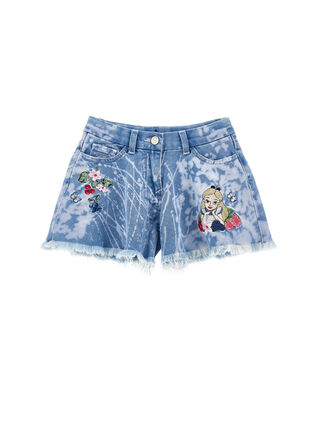 Alice Flared Jeans Shorts