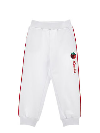 Two-tone fleece joggers