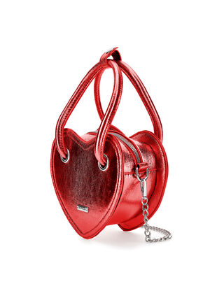 Сумка Monnalisa в форме сердца со стразами