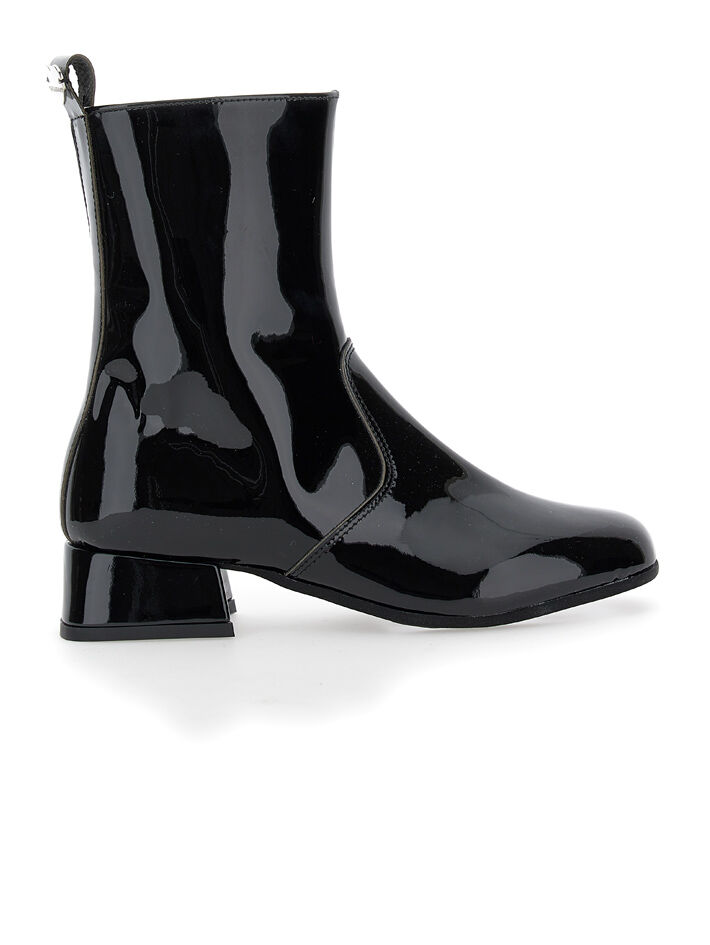 Monnalisa heart-motif ankle boots - Pink