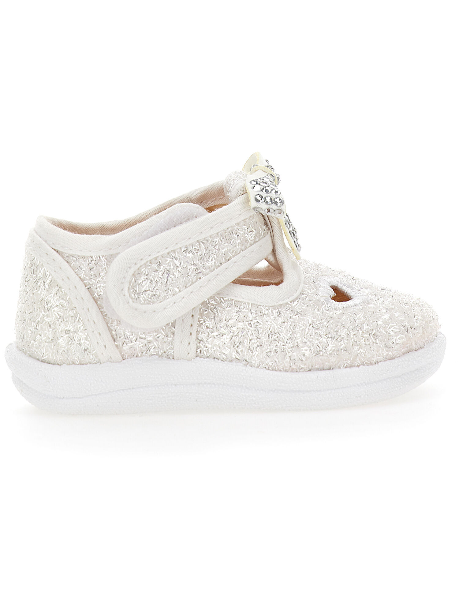 Monnalisa Bambina Scarpe Ballerine Sandali glitter fiocco strass 